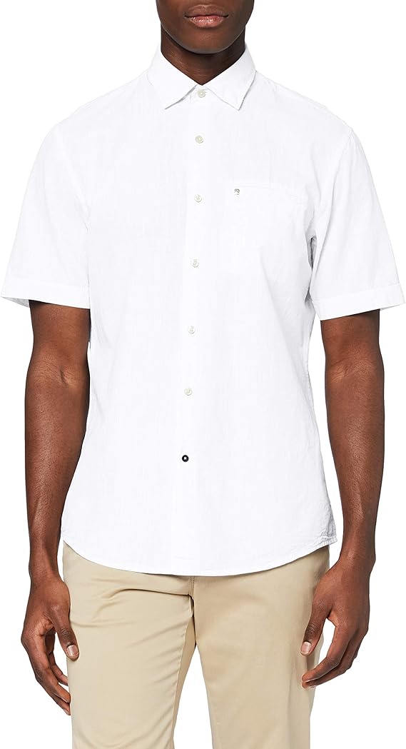 pierre cardin 男式休闲现代修身衬衫