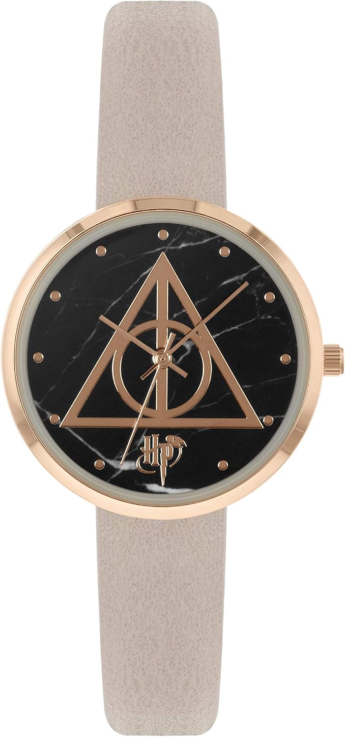 harry potter 哈利波特女式模拟石英手表,带 pu 表带 hp5132