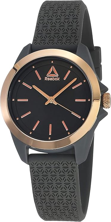 reebok prisma 灰色女士手表,34 毫米表壳,灰色表壳