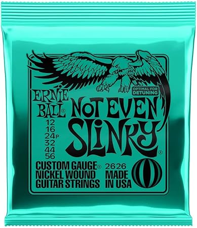 国内正規輸入品 Ernie Ball アーニーボールエレキギター弦2626 Not Even Slinky ノットイーブンスリンキー 亚马逊中国 乐器