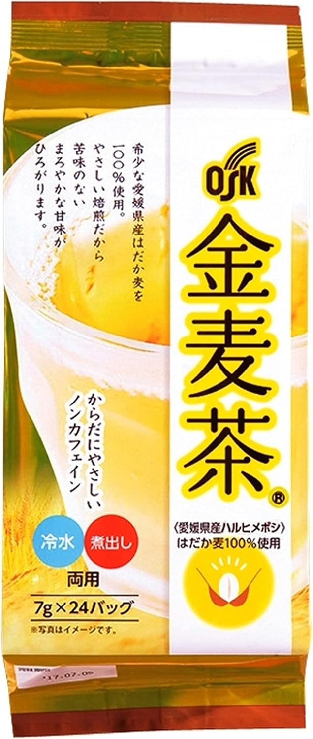 Osk金麦茶ティーパック24袋 3袋 亚马逊中国 食品