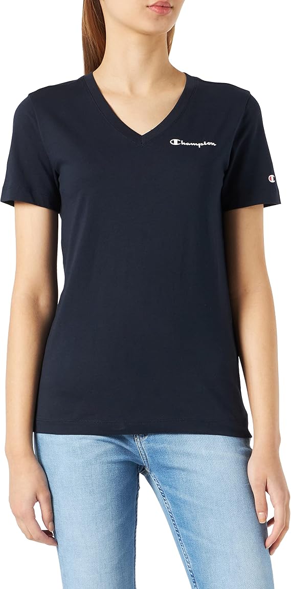champion 美国经典小标志 s/s v 领 t 恤