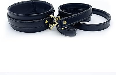 ancomi 皮革项圈女士颈圈哥特式角色扮演朋克舒适可调节哥特人项圈