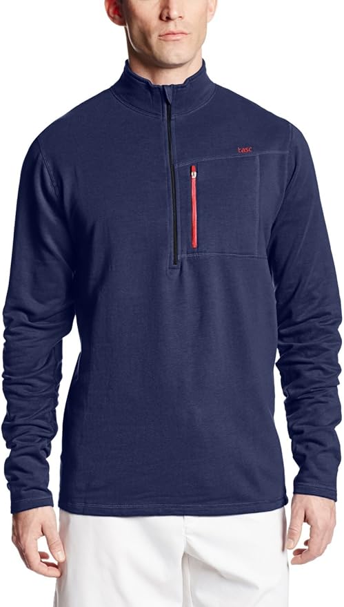 tasc performance 男士探索者抓绒 1/4 拉链夹克