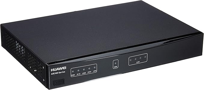 huawei 华为 50010215 ar169 4 端口网络路由器 - 黑色