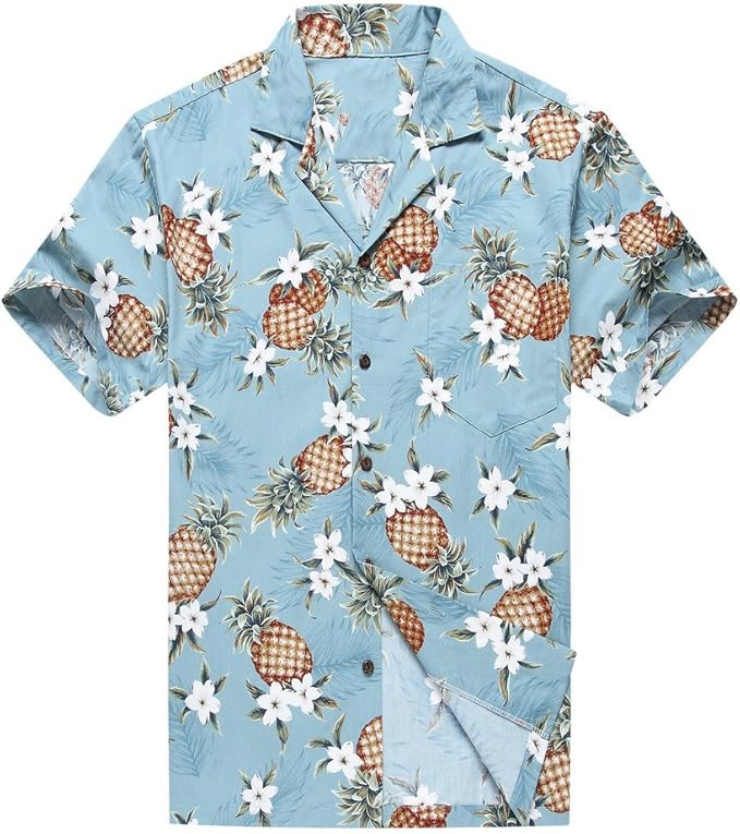 made in hawaii men's hawaiian shirt aloha shirt golden