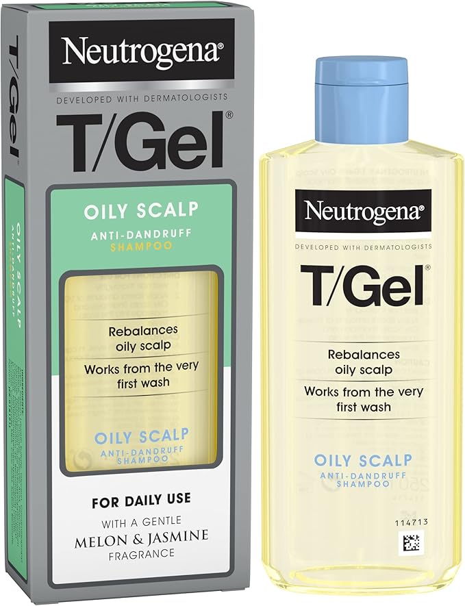 neutrogena 露得清 t / gel 油性去屑洗发露–首次使用后可对抗屑–