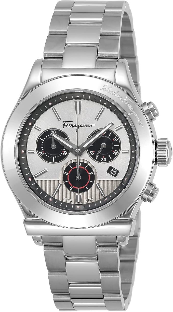 手表 ferragamo(菲拉格慕) sffm01420 银色表盘 男士