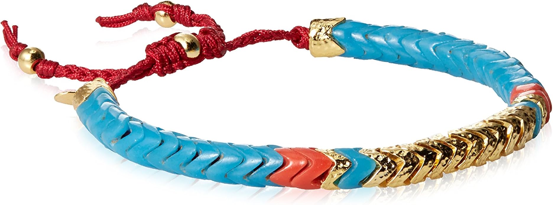 tai blue with gold zigzags