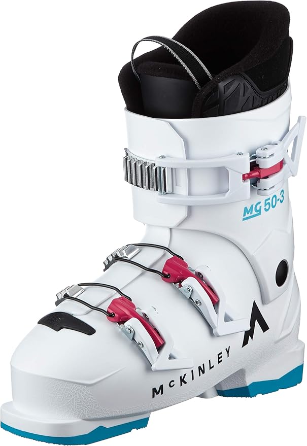 mckinley mg50-3 滑雪靴 白色/蓝色 24 : 亚马逊中国: 运动户外休闲