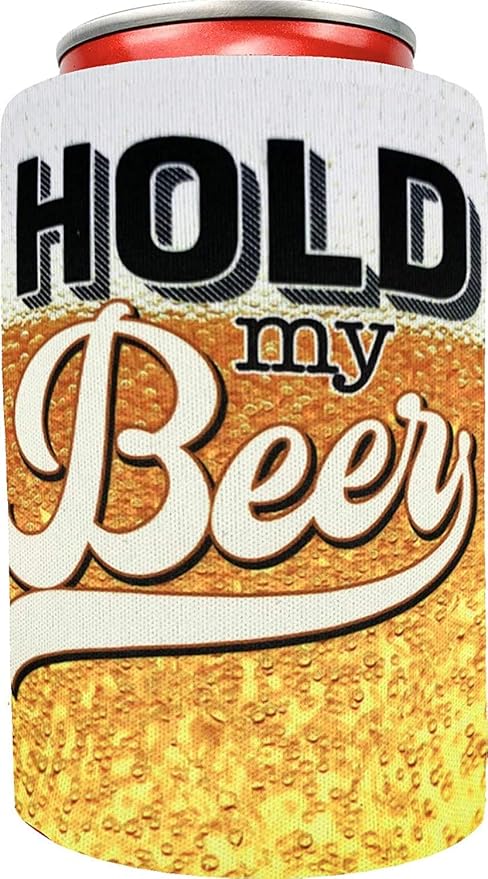 cyber distributors hold my beer can coolers 均码金色 - 双层真空