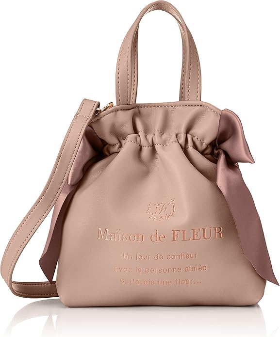maison de fleur 迷你双蝴蝶结手提包 8a13f0j3900