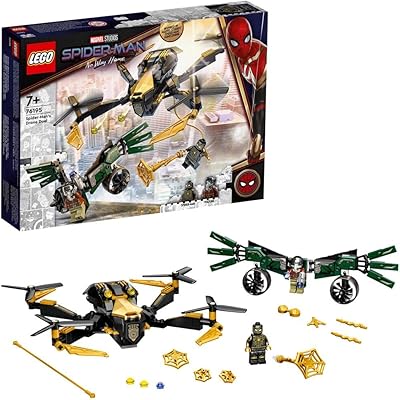lego 乐高 超级英雄系列 蜘蛛侠 无人机决斗 76195 玩具 积木 礼物