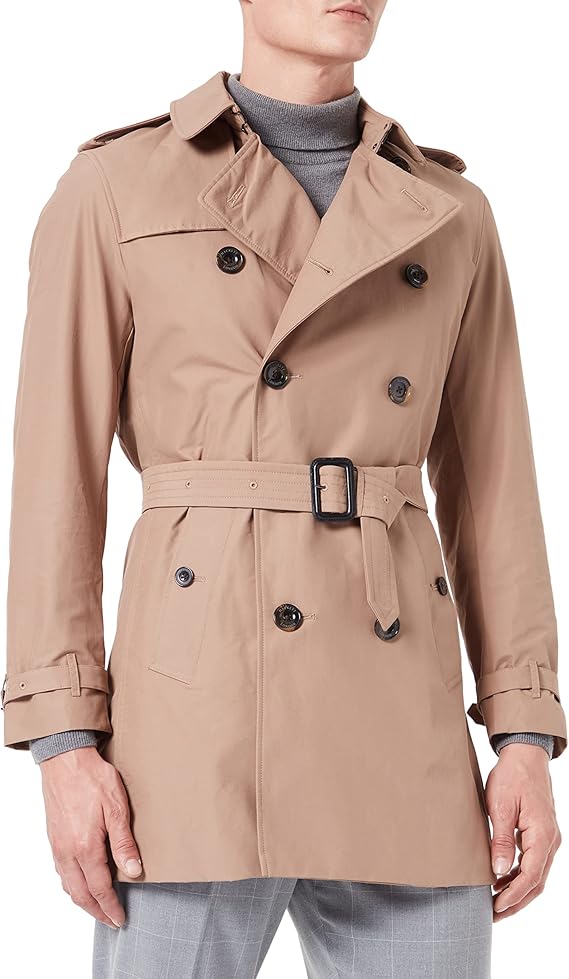 hackett london 男士 bailey trench 外套