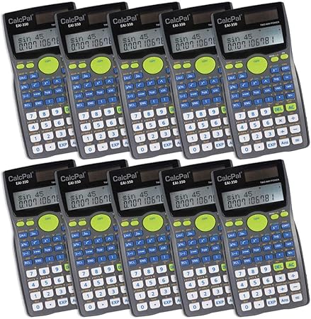 Eai Education Calcpal Eai 350 科学计算器 10 件套 亚马逊中国 办公用品