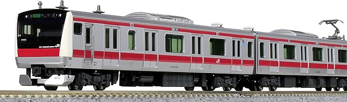 Kato N轨距e233系5000号台京叶线贯通编组6节基本套装10 1568 铁道模型电车 玩具 亚马逊中国