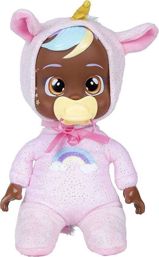 cry babies tiny cuddles jassy - 9 英寸娃娃,哭泣真泪,粉色