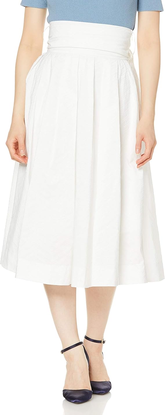 snidel 提花喇叭裙 swfs211125 女士