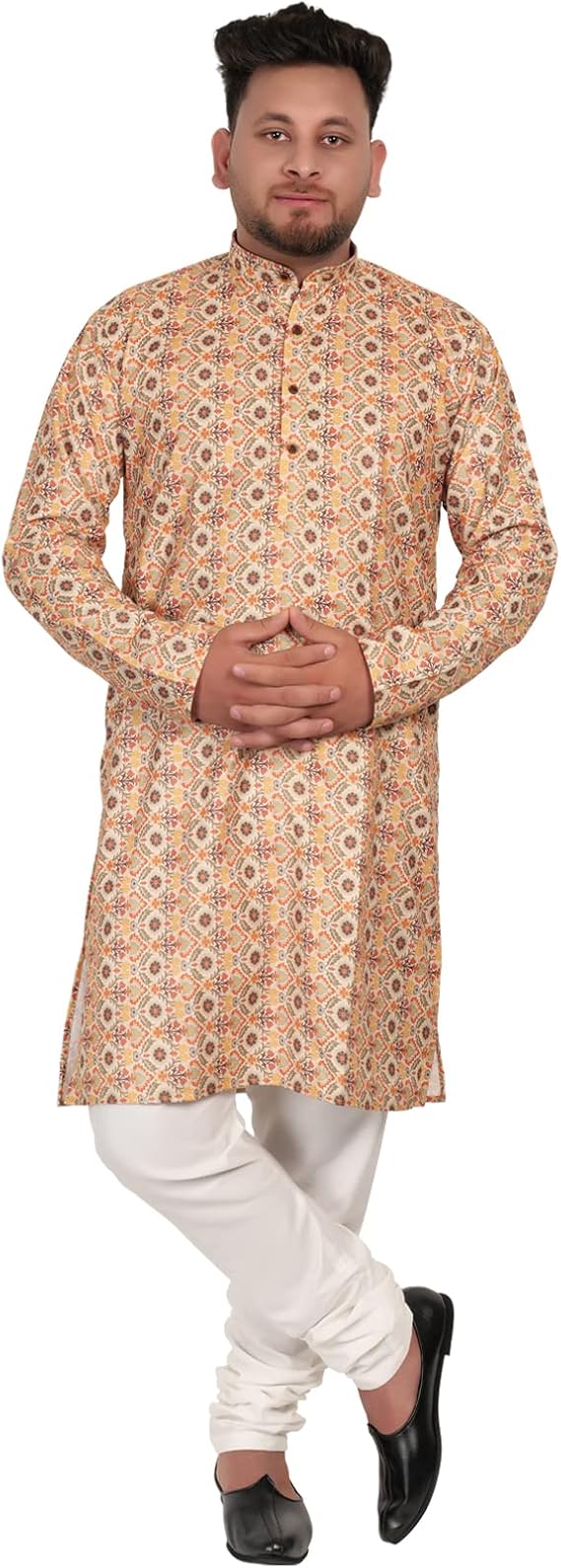 民族男士库尔塔睡衣套装