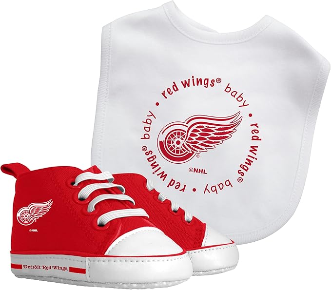 baby fanatic nhl 底特律红翼婴儿和幼儿运动迷服装