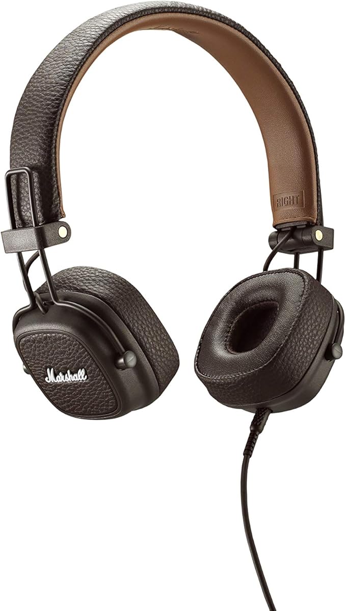 marshall马歇尔 major ii 耳挂式头戴式耳机 棕色