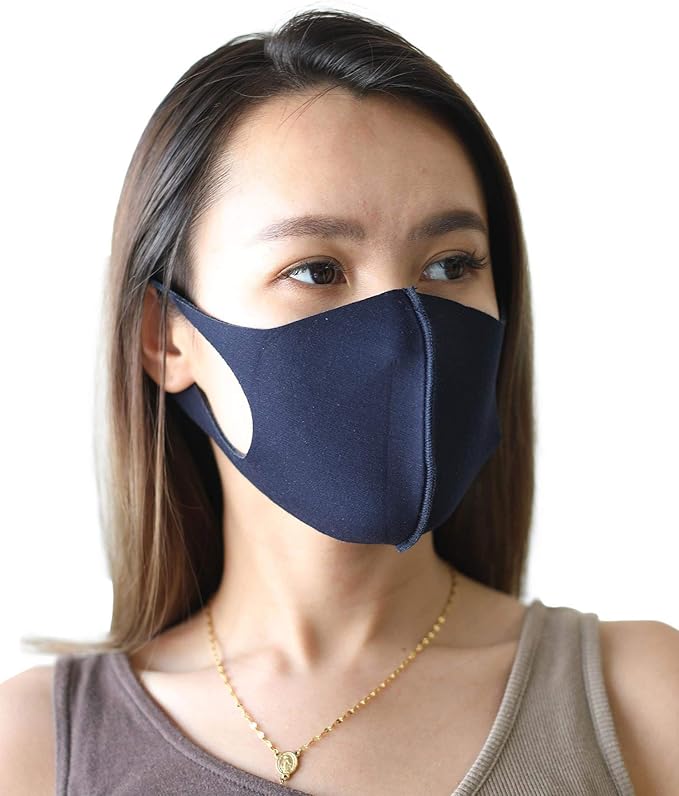 可洗布口罩 男女通用 4片装 成人用 softfit mask