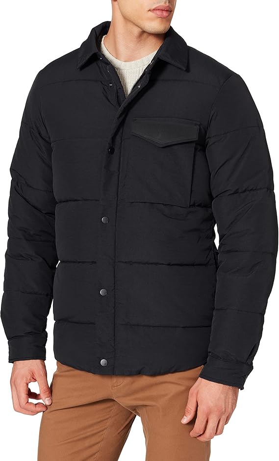 scotch &amp; soda 男士防水衬衫夹克,repreve filling anorak
