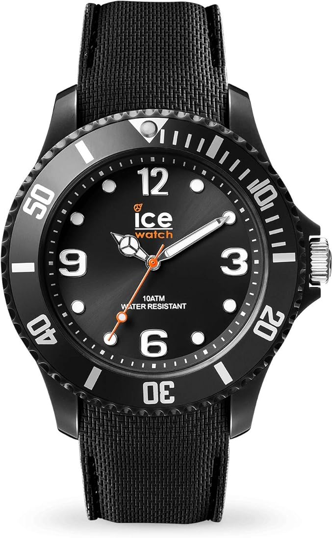 ice-watch - ice sixty nine 黑色 - 中性手表带硅胶表带