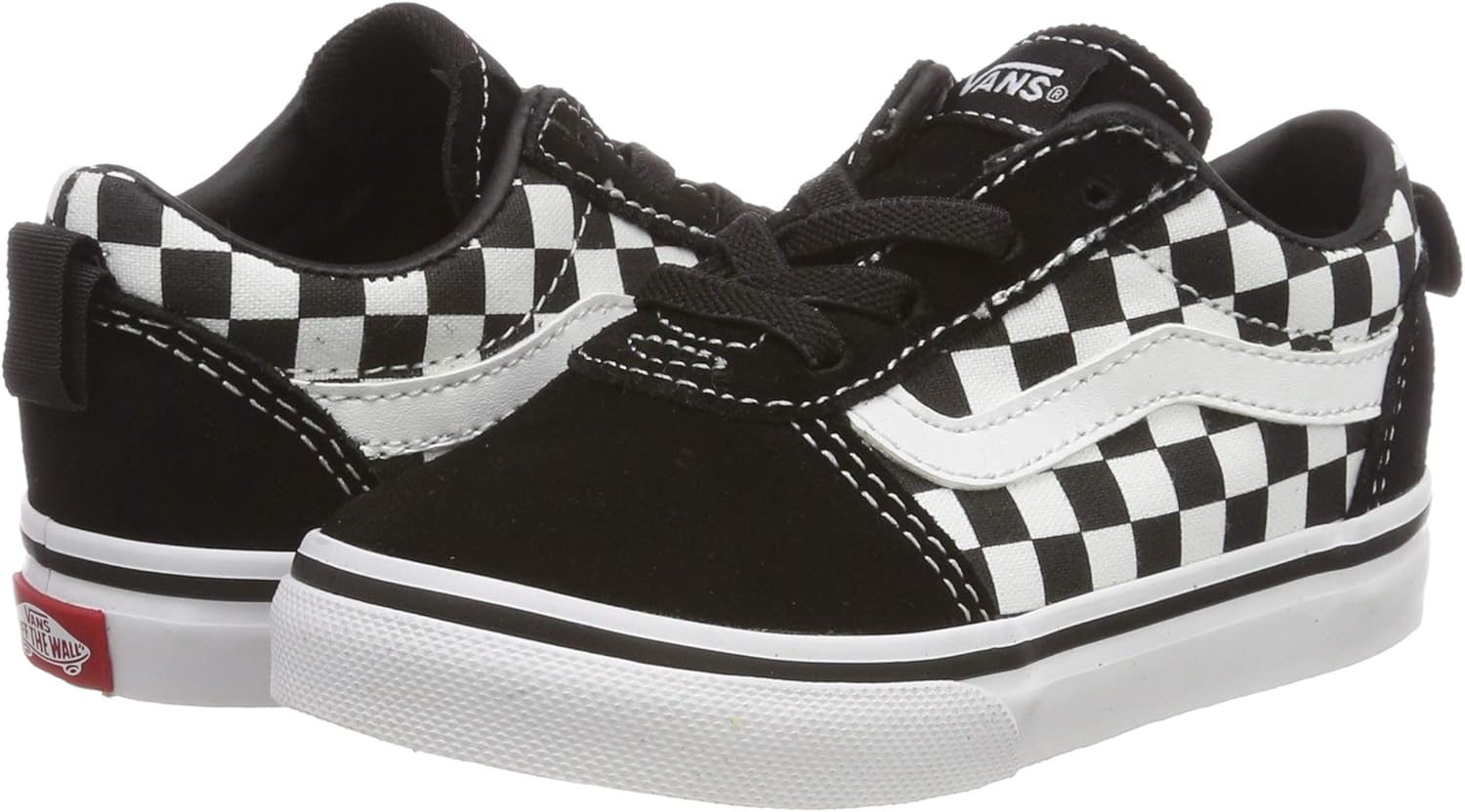 vans 范斯 中性款婴儿 ward 一脚蹬帆布运动鞋 : 亚马逊中国: 母婴