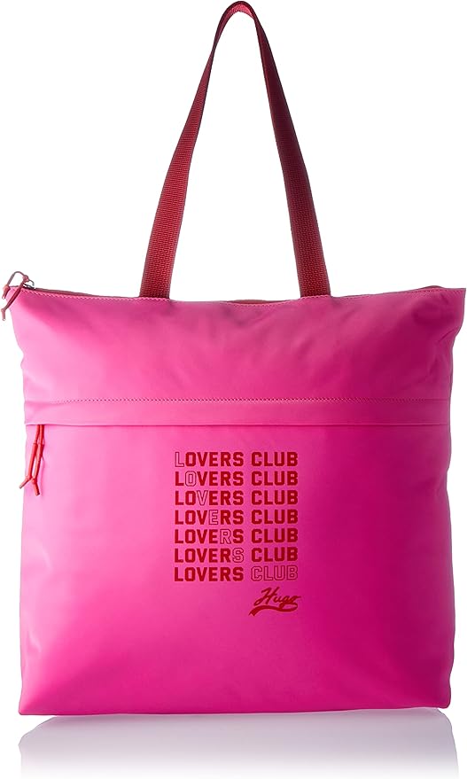 hugo 女士 kaley shopper-vl 购物包由再生尼龙制成,带有情人节印花