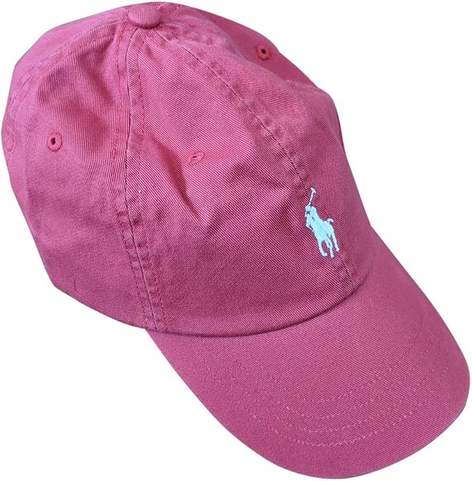 ralph lauren 保罗拉夫劳伦 男士大马徽标帽(均码,红色(白色小马))