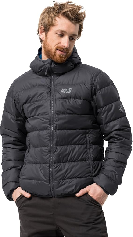 jack wolfskin 男式 helium 高轻质防风羽绒夹克
