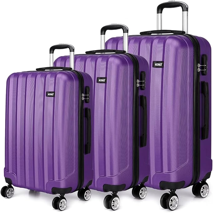 kono 行李箱 硬壳 四轮 万向轮 假日 旅行 商务 旅行 拉杆箱 50.