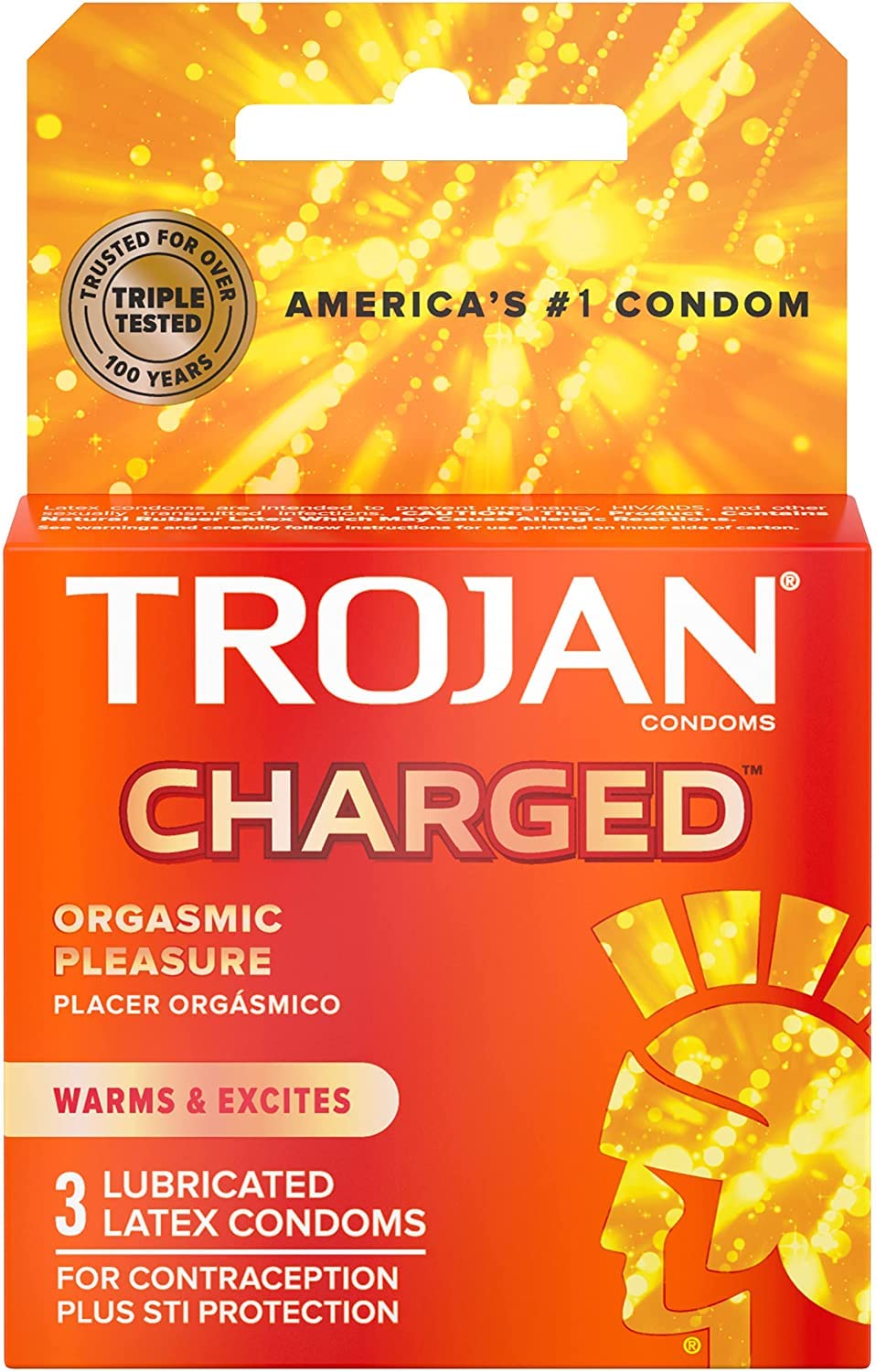 Trojan Enhanced charging 3-pack (2-pack)