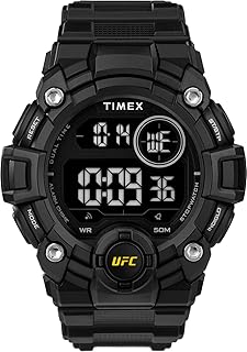 timex 男士数字手表 带塑料表带 ufc rematch