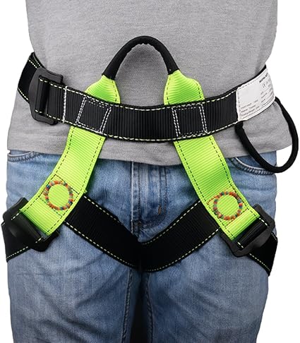 Brightfour 攀岩 带 半身初学者胸背带 带用于登山火灾救援岩攀岩攀岩屋顶工作者 亚马逊中国 运动户外休闲