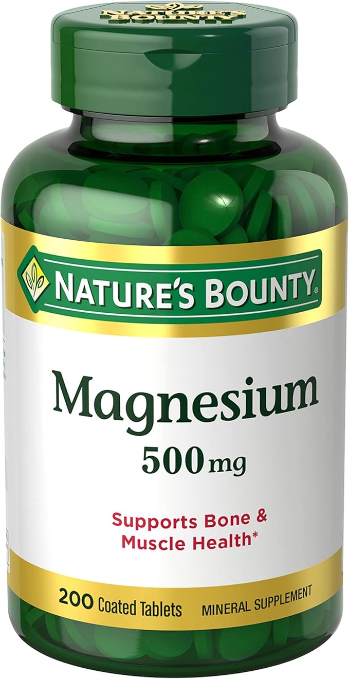 natures bounty 自然之宝 镁补充剂 , 500mg ,200 片