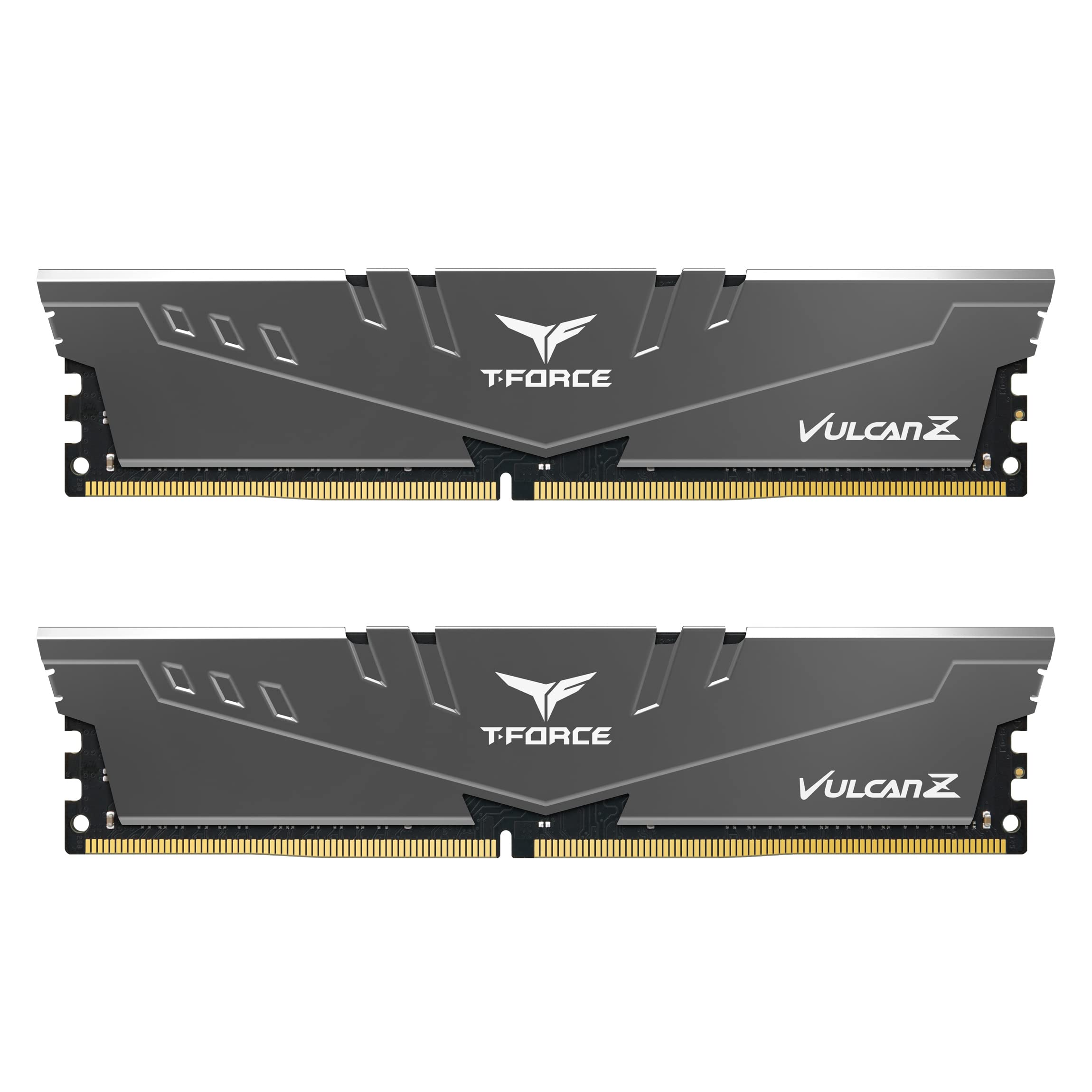 TEAMGROUP Team T-Force Vulcan Z DDR4 Gaming Memory, x 6 GB,00 MHz,88 Pin DIMM, gray