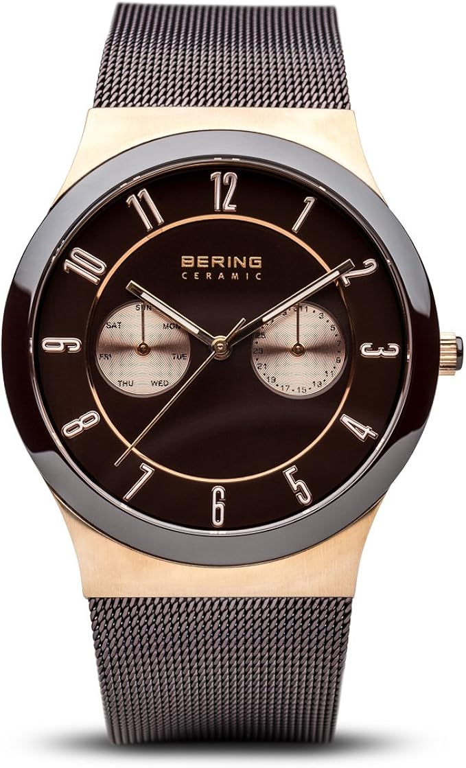 bering 丹麦品牌 陶瓷系列 石英手表 男士腕表 32139-265