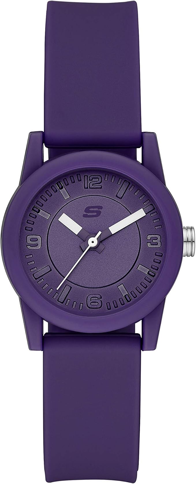 斯凯奇 rosencrans 女士 迷你石英轻质金属或硅胶休闲运动手表