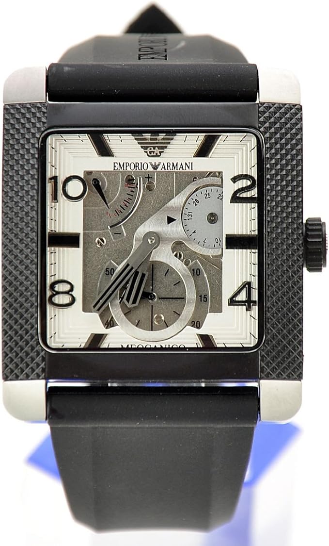armani 阿玛尼 时尚潮流方形机械男表ar4231