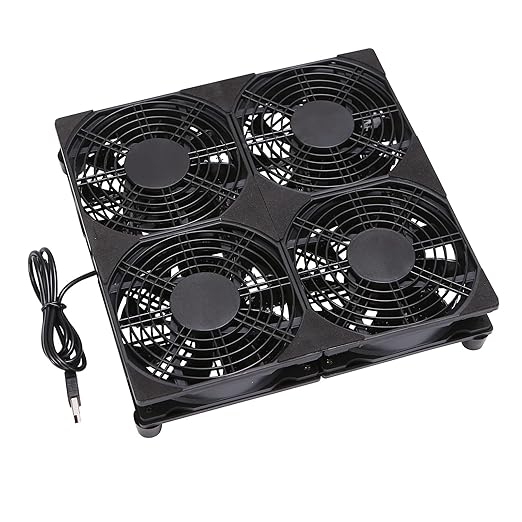 240mm 5v usb 供电散热风扇适用于路由器机架 diy 音频视频网络柜服务