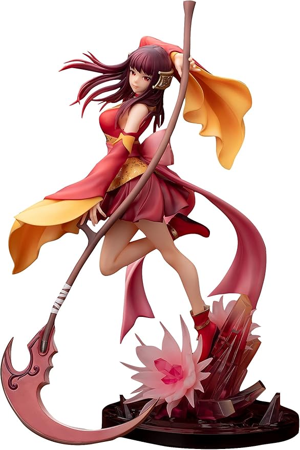 龙葵 红 绯影长依版 1/7比例 pvc,abs材质 已上色完成品手办