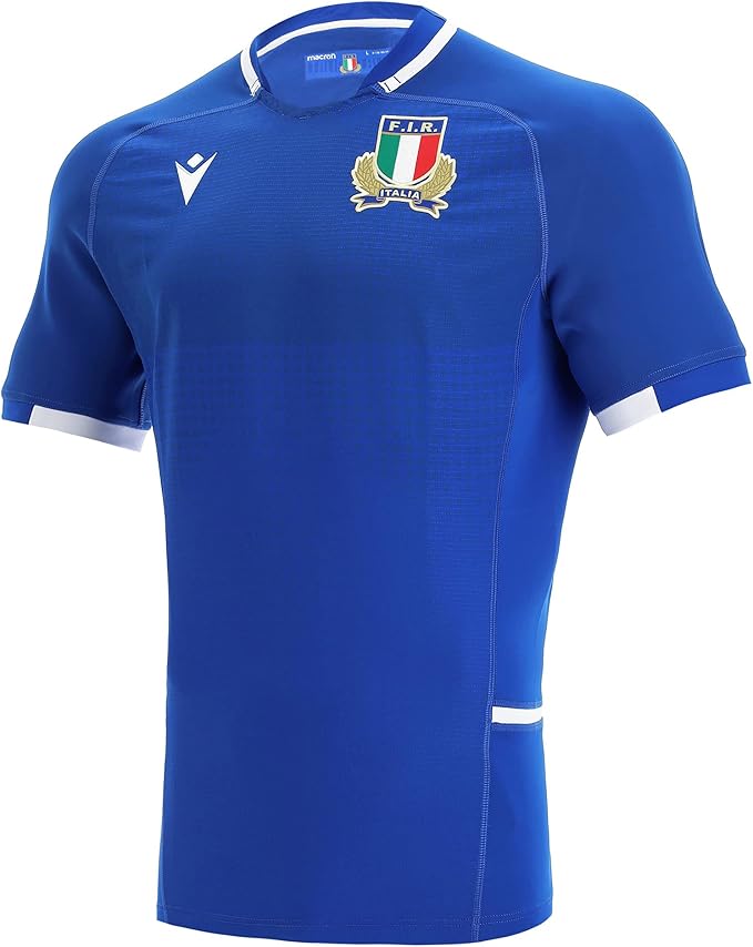 macron 中性商品环保主场球衣意大利橄榄球2021/22