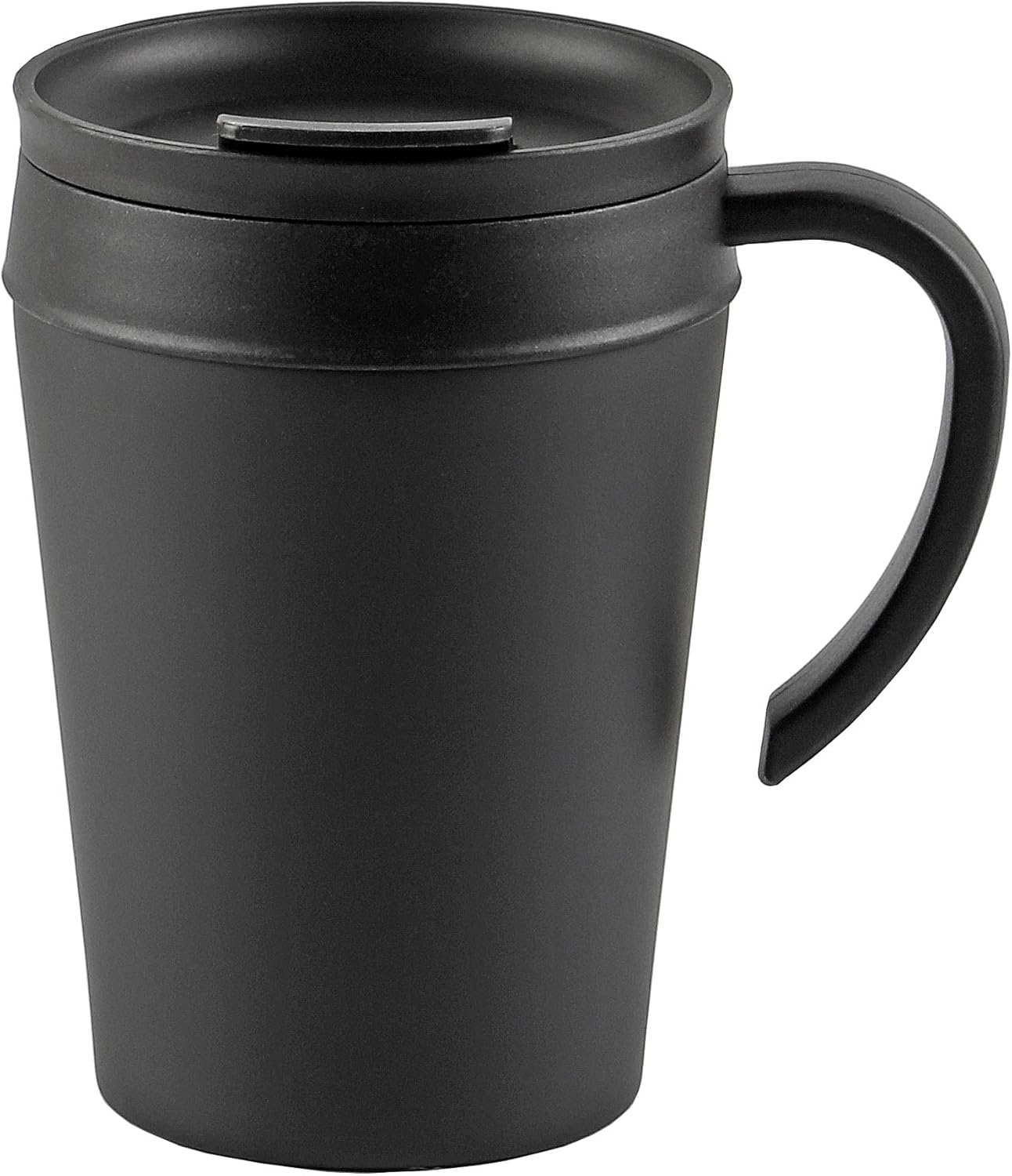 pearl metal 珍珠金属 blkp系列 马克杯 400ml 带盖 限定 黑色 blkp