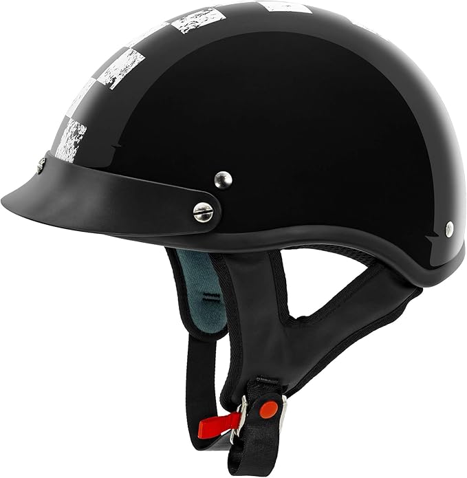 vcan cruiser 纯色半面摩托车头盔