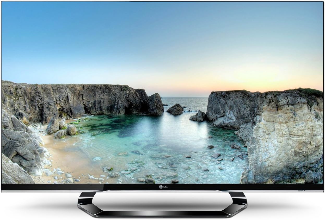 lg 47lm6600-ce 47英寸不闪式3d电视(黑色,内置底座)