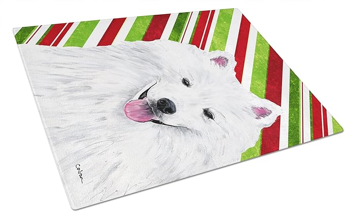 carolinestreasuresamericaneskimocandycaneholidaychristmasglass