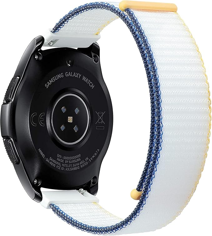 wetal22毫米通用魔术贴尼龙表带兼容三星gears3frontierclassicgalaxy