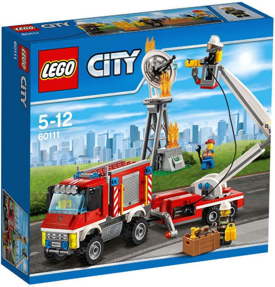 Lego 乐高city城市系列重型消防车 玩具 亚马逊中国